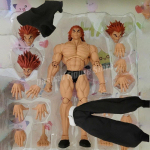 ST Baki Hanma Ogre Poeg Tegevuskuju Hanma Yuujiro Kuju Ko V&otilde;itlus PVC Kollektsioon Anime Yujiro Kujud Mudel M&auml;nguasjad Kingitused