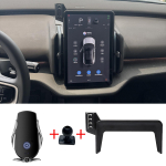 Autofoonihoidik VOLVO EX30 2024 2025 2026 jaoks GPS-i kinnitus Navigatsioonialus Autotarvikud Charging Silver