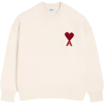 Ami Paris Ami De Coeur &Uuml;mmarguse kaelusega kampsun UKS838018-154 L white