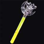 Helendavad s&auml;ravad Blingi helendavad m&auml;nguasjad lastele Crystal Star Butterfly Moon Led Magic Stick 1