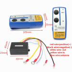 12 V universaalne miniauto juhtmevaba vintsiga elektriline kaugjuhtimispult Twin manuaalselt sobitatud saatjakomplektid