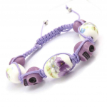 Les Tr&eacute;sors De Lily [J8560] &ndash; Shambhala disainerk&auml;ev&otilde;ru  Death's Head  lilla vabadus lilla