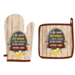 Les Tr&eacute;sors De Lily [Q1823] - Pruun 'Messages' kinnas + potihoidja komplekt (&otilde;lu, kr&otilde;psud ja &otilde;htud s&otilde;pradega) pruun