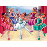 5D DIY teemantmaal  Moomiksit&uuml;druk tantsija  Tikand Ristpistes 5D Kodukaunistuse kingitused Seinakleebised 20X30CM