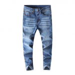 Meeste Slim Stretch teksad Klassikalise stiili moekad puuvillased p&uuml;ksid Meeste Must Sinine Helesinine p&uuml;ksid 38 must