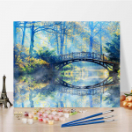 DIY v&auml;rvid numbrite j&auml;rgi &otilde;limaali komplekt L&otilde;uend DIY &otilde;limaal numbrite j&auml;rgi Seinakunsti kaunistused kodukinki kunstiks ja hobideks 40x50cm no frame