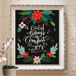 T&auml;isruudu puur Teemantmaal Talvine 5D DIY Teemanttikandid Mosaiik Loomade N&auml;put&ouml;&ouml; Seinakunst Dekoor Full Round (20X30CM)