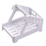 Termilise etiketi printeri etiketihoidik rullide ja lehvikvolditavate tarnepaketi etikettide jaoks, mis t&ouml;&ouml;tavad lauaarvutiga valge