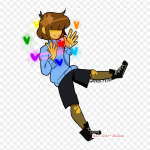 PNG De Frisk Undertale Toriel Iron on Heat Transfer Printing Plaastrid Kleebis Pestav Ts&auml;rkide jaoks R&otilde;ivad DIY Kleebised Aplikatsioonid