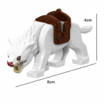 Ehitusklotsid Loomad Tiiger elevant Hunt Hai J&auml;&auml;karu Vaal Plokid Lapsed M&auml;nguasjad Loomad Lukud Figuurid Kokkupanemine