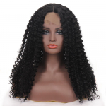 Bybrana must keskmise pikkusega lokkis keskosa s&uuml;nteetiline pehmest kuumuskindlast kiust igap&auml;evane parukas