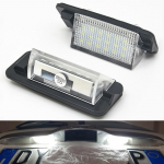 2tk 18 LED numbrim&auml;rgi valgusti BMW E36 3. seeria 318i 320i M3 jaoks 1992 1993 1994 1995 1996 1997 1998 valge