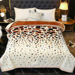 Talvetekid Paksendatud topelt Raschel tekid &Uuml;hekordsed topelttekid Sooja hoidmiseks &Uuml;li&otilde;pilaskodus &Uuml;hekohalised topelttekid 200 cm*230 cm