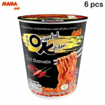 Mama Cup Oriental Kitchen kuivatatud kiirnuudlid kuuma korea maitsega 80 gx 6 tk &ndash; Tai toit 80 g x 6 pcs
