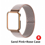 Nailonist k&auml;ev&otilde;rud Xiaomi Mi Watch Lite &uuml;mbrisele, rihma metallist kaitsja Redmi Watch 2 Lite / Mi Watch Lite kaitseraua Correa Band jaoks For Mi Watch Lite