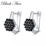 BLACK AWN Black Stone Hoop k&otilde;rvar&otilde;ngad naistele