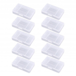 L&auml;bipaistev kaitsev m&auml;ngukasseti &uuml;mbris 10 tk. salvestuskarp, mis &uuml;hildub Gameboy v&auml;rviga GBC jaoks GB GBP