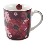 Les Tr&eacute;sors De Lily [A1143] &ndash; Purpurne Osaka portselankruus &ndash; 9. 5x8. 5 cm (32. 5 cl) lilla