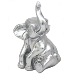 Les Tr&eacute;sors De Lily [A3318] &ndash; h&otilde;bedane vaigust kujuke Elephant &ndash; 20x13x13 cm h&otilde;be