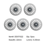 5 tk hambaravi teemantketas kahepoolne teraline l&otilde;ikamine DD07-022-5pcs
