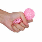 Stressi leevendavad pallid Harjutus K&auml;sipall V&auml;rvipall Laps T&auml;iskasvanute Dekompressioon roosa