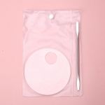 Akr&uuml;&uuml;lpalett Spatula Rod Gel Foundation lauv&auml;rvi segav kreem pigmendid roostevaba kosmeetiline meik Nail Art manik&uuml;&uuml;ri t&ouml;&ouml;riistakomplekt Rectangle