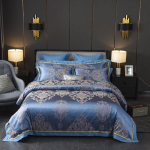 15 v&auml;rvi kvaliteetseid puuvillaseid voodilinu Tekikomplektid Neljaosaline pulmapesu Jacquard voodilinad pluss puuvillane voodikate 1.8m bed