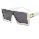 Uued vanaaegsed &uuml;lisuured mustvalge ruudukujulised p&auml;ikeseprillid naistele 2022. aasta moebr&auml;ndi p&auml;ikeseprillid meeste luksusvarjud Uv400 prillid