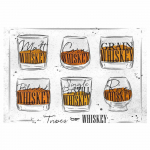 Whiskey Vintage plakat metallist plekk-silt Retro-metallist plakat DIY seinakleebised Kodu baari kunsti plakatid kaunistus 20x30cm 20x30cm