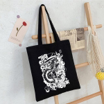 JoJo veider seiklus Anime Mood l&otilde;uendist kott Harajuku Goth Shopper Suure mahutavusega naiste kotid &Otilde;lakott Vintage k&auml;ekott 24*26cm