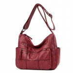Celela pehmest nahast rahakotid &Otilde;lakotid Mitmekihiline klassikaline Crossbody kott Naiste kotid Luksuslik disaink&auml;ekott punane