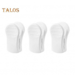 1 Toiduklambrite komplekt, laia kasutusalaga kaasaskantavad loomingulised mitmeotstarbelised &otilde;hukindlad kotiklambrid koos magnetilise tagak&uuml;ljega majapidamistarvetega valge