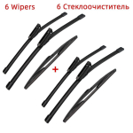 3 TK klaasipuhasti harjad Renault Laguna 3 Grandtourer Estate 2007-2015 26 16 14 Fit esiklaasile esiklaasile aknaharjad l&otilde;ikurite tarvikud