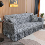 Seeliku stiil Lihtne ja kaasaegne Four Seasons universaalne seelikudiivani kate Elastne k&otilde;ikeh&otilde;lmav libisemiskindel diivani kate 1 seat