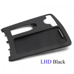 LHD RHD auto keskmise k&auml;etoe joogitopsi hoidiku katte v&auml;lispaneel Mercedes Benz CE klassi W204 W212 W207 C200 C300 E260 jaoks LHD Black