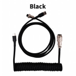 3M-t&uuml;&uuml;pi C mehaaniline klaviatuur m&auml;hitud kaabel USB-klaviatuur traat mehaaniline klaviatuur Aviator lauaarvuti lennundusliides 1.8M-3M must