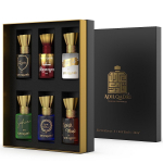 AdilQadri valik luksuslik alkoholivaba kauakestev Roll On Attar parf&uuml;&uuml;mi kinkekomplekt Unisex jaoks (6 ml iga)