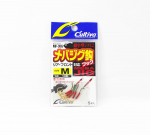 Omanik MF-30G Single Hook Loop Eye Short Assist Suurus M 4 (9532)