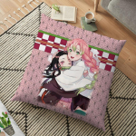 Demon Slayer padjap&uuml;&uuml;r Kimetsu No Yaiba Decor Cartoon padjap&uuml;&uuml;r Kamado Tanjirou pol&uuml;estrist padjap&uuml;&uuml;r kodu diivanile 45cm 32