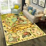3D My Neighbor T-Totoro Anime multifilmi vaibavaip kodu elutoa diivani uksemati sisekujunduseks, lasteala vaip libisemiskindel p&otilde;randamatt 120cm x 160cm