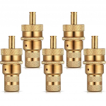 Automaatsete rehvideflaatorite komplekt messingist autorehvideflaatorite komplekt 6-30 PSI reguleeritav rehvideflaatori klapp maasturile Jeep Mootorratta auto veoauto ATV RV 6x5x2cm