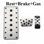 Autopedaalid Toyota CHR C-HR 2016 - 2022 AT auto pedaalikatte gaasikiirendi piduri jalatoe plaadiklotsid must