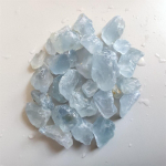 Looduslik tselestiit kivi difuusori &otilde;lid t&ouml;&ouml;tlemata taevasinine kristall v&auml;&auml;riskivid mineraalproovi paagi kaunistus tervendav energia kristall 100g sinine