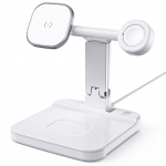 Multifunktsionaalne juhtmevaba laadimisjaama alus Magnetiline 15 W kiirlaadija iPhone 13 12 Adjust Light Qi laadija jaoks Iwatch Airpod as picture must