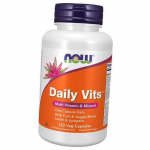 Multivitamiinide kompleks, Daily Vits Caps, Now Foods 120 k&ouml;&ouml;giviljakapslit (36128402) 120vcaps