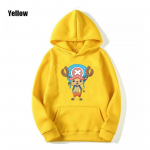 Anime &uuml;hes t&uuml;kis Tony Tony Chopper tr&uuml;kitud kapuuts meeste naiste Anime kapuuts pikkade varrukatega fliisist pulloverid s&uuml;gistalvine kampsun L