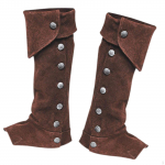 Kunstnahast saapakatted Steampunk Spats k&otilde;rned kedrid jalakaitsed topsid ratsu tarvikud pruun