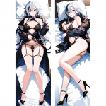 Anime Genshin Impact The Knave Arlecchino Cosplay Dakimakura Otaku padja pikk padja kate Kallistav keha padjap&uuml;&uuml;r virsikunahast 120x40cm Pillowcase