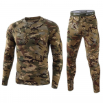 Meeste v&auml;lispesu Camo termopesu Spordipesu fliis soojad sukkp&uuml;ksid kompressioon kiiresti kuivav termopesu komplekt Meeste Camo &uuml;likond L