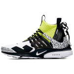 Acronym x Nike Air Presto Mid Dynamic Yellow Unisex tossud Valge Dynamic-Yellow-Black AH7832-100 36 black